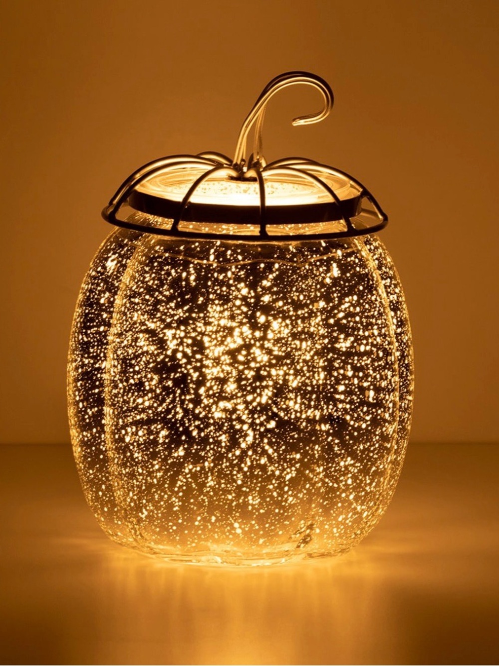 Scentsy Fall Fairy Tale Pumpkin Warmer 77752 NIB Retired Mercury Glass 20W